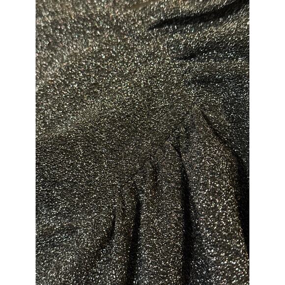 Unique Vintage Black Sparkle Wiggle Skirt 1X NWOT - Picture 5 of 5